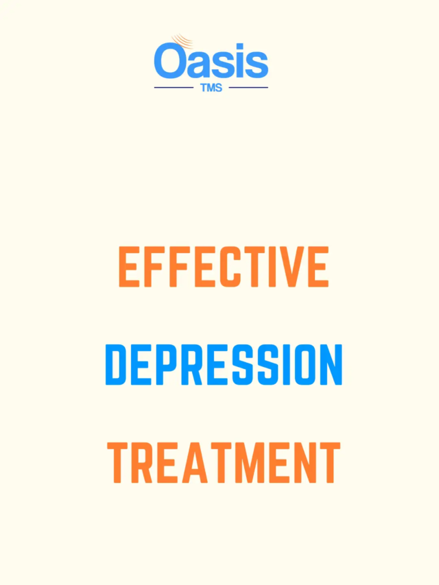 TMS – Effective depression treatment