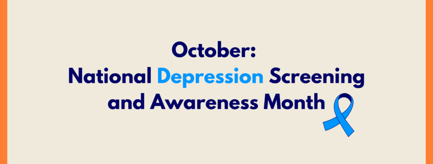 october national depression screening month